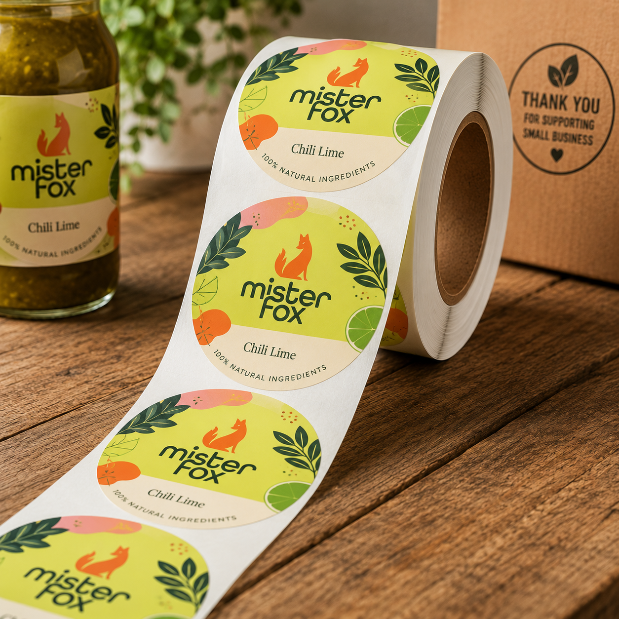 Roll Labels & Stickers